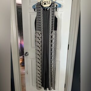 Anthropologie Hayes Geometric Wide-Leg Jumpsuit S